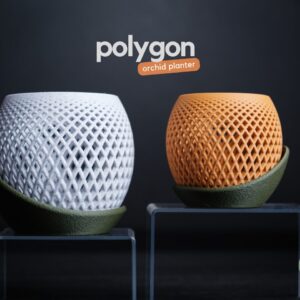 Polygon Orchid Planter - Image 1